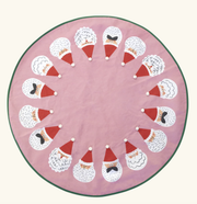 cotton christmas tree carpet - rice