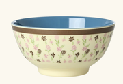 medium bowl met hacienda flower print - rice MELBW-HACI | Jil Conceptstore