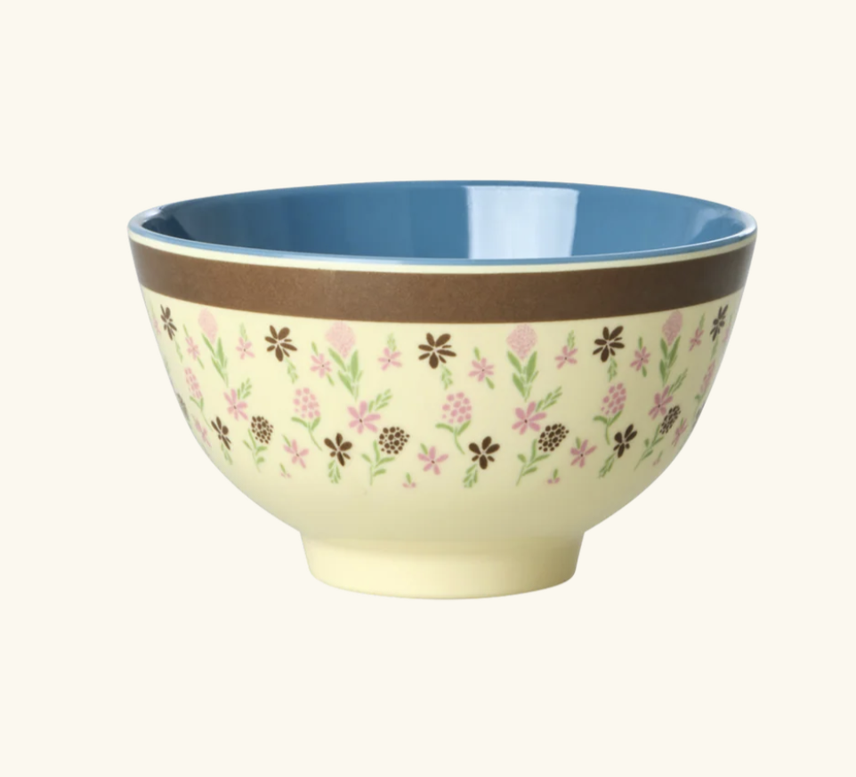 Small bowl hacienda flower print - rice MELBW-SHACI | Jil Conceptstore