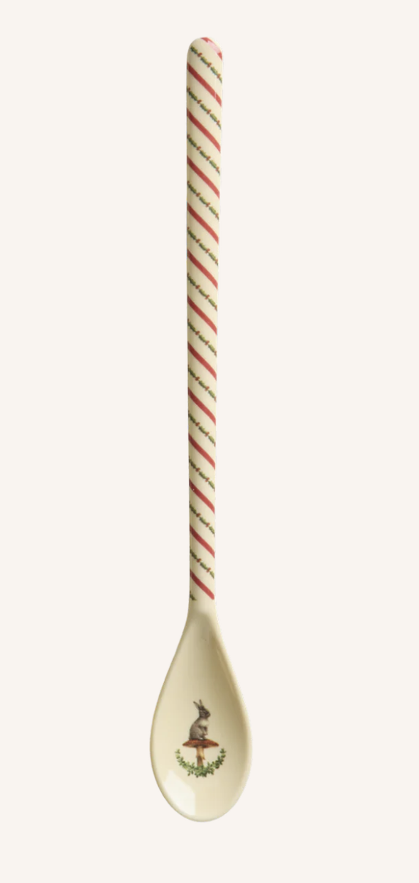 Tall spoon sweet forest print  - rice