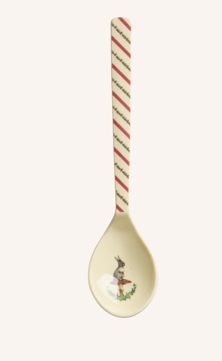 Small spoon sweet forest prints - rice