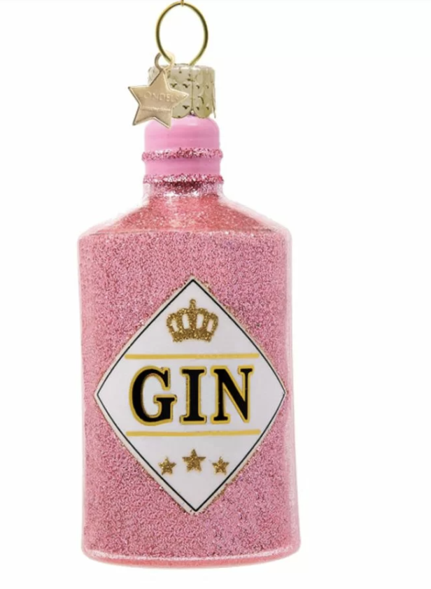 gin bottle (groen of roze!) - vondels