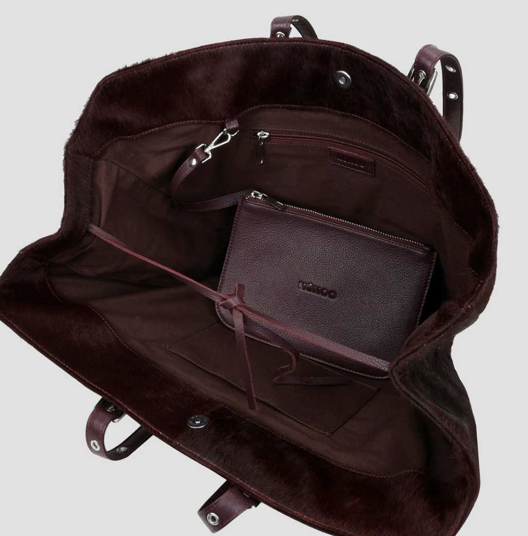 nora deluxe bordeaux - nunoo bags