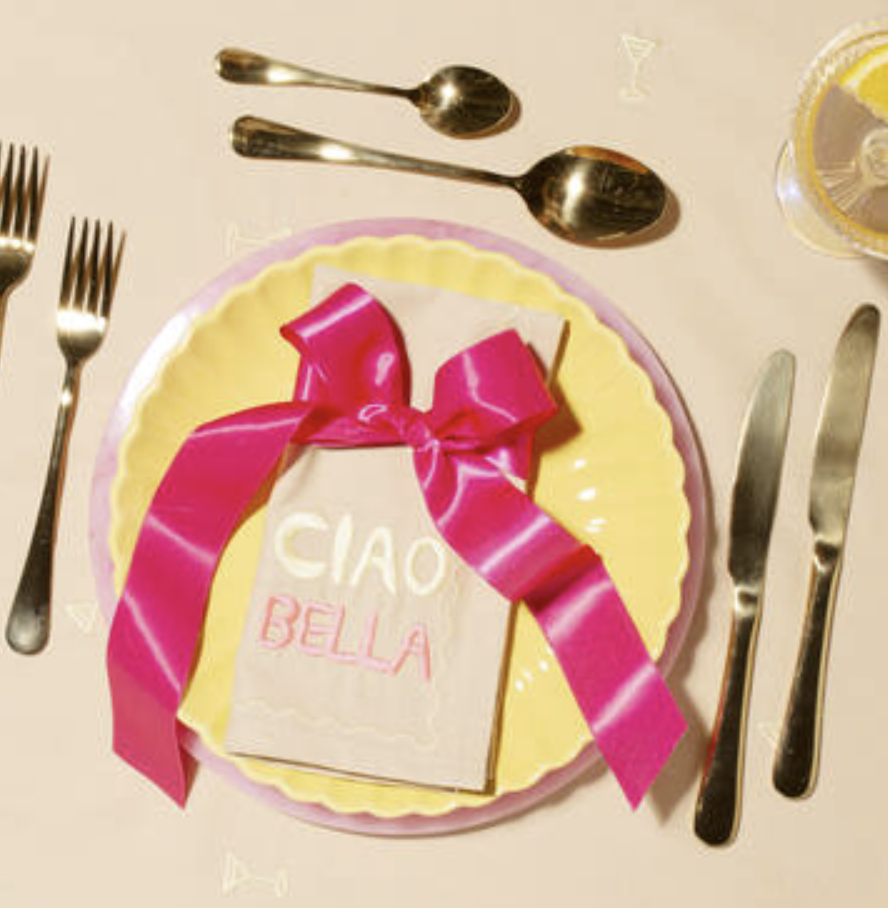 ciao bella napkins - vondels