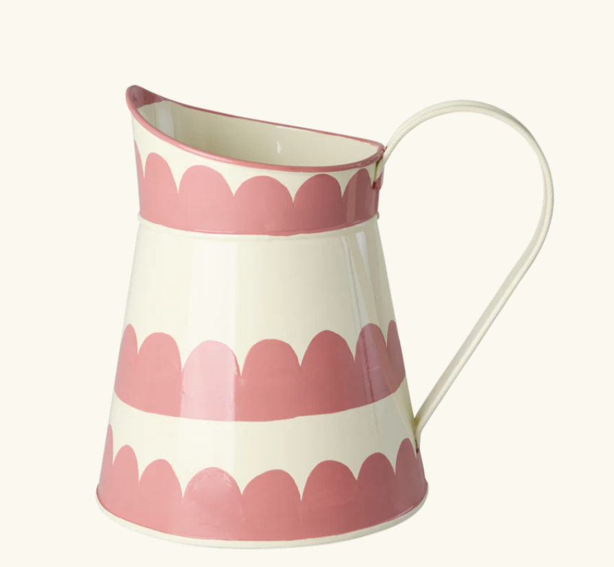 Metal Vase - Cream - rice MEJUG-CR | Jil Conceptstore