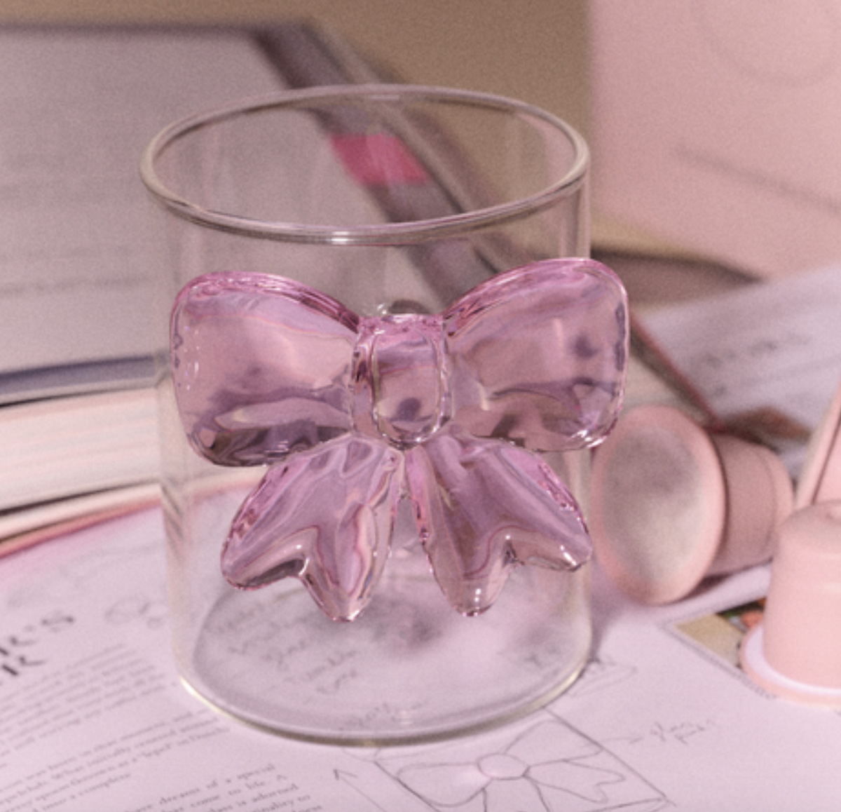 bow tumbler pink - lepelclub | Jil Conceptstore