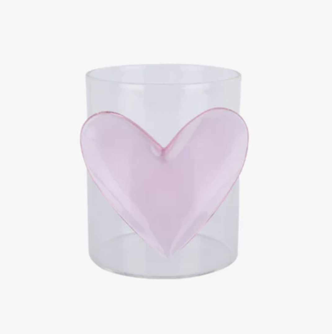 heart tumbler pink - lepelclub