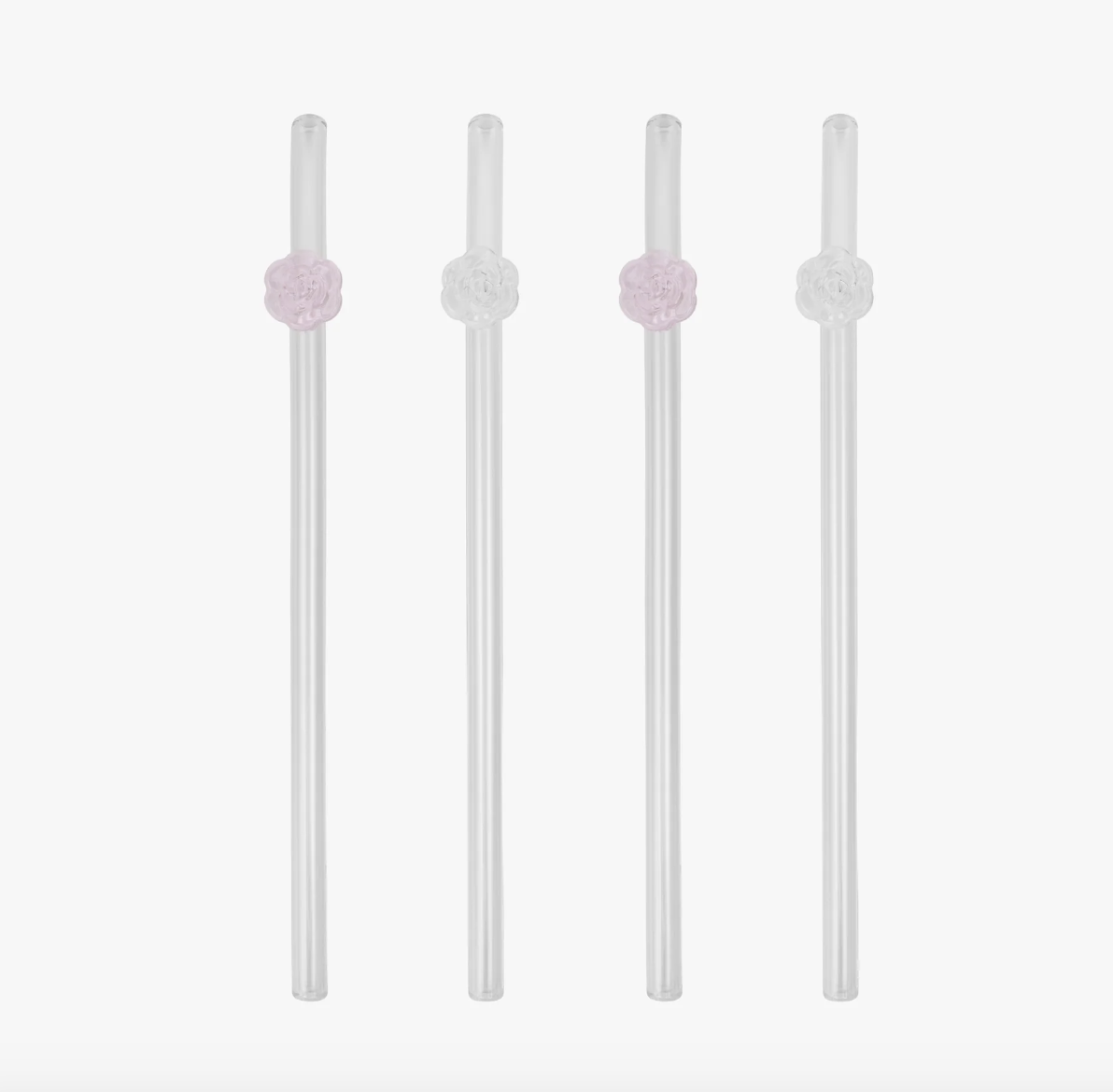 rosé straws (set of 4)- lepelclub | Jil Conceptstore