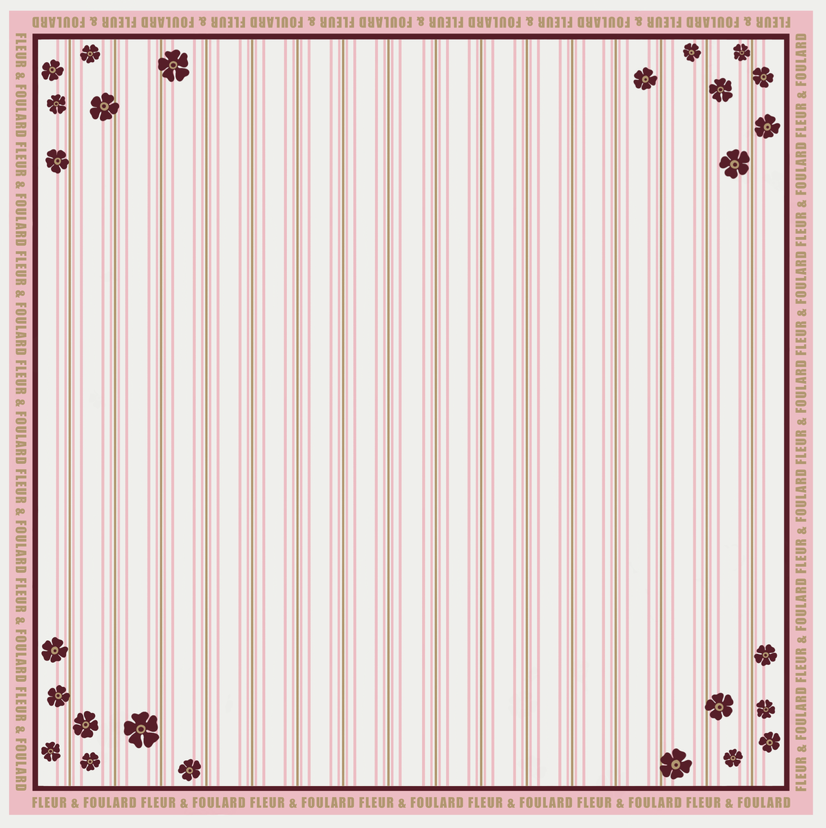 Scarf flower girl - fleur & foulard