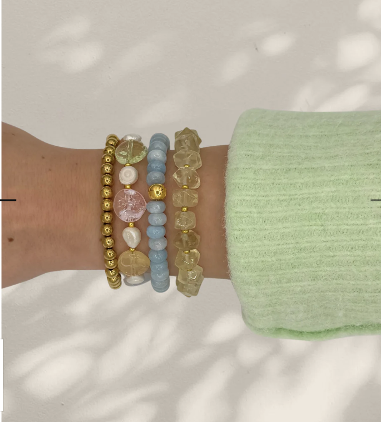bracelet jade - flem the label
