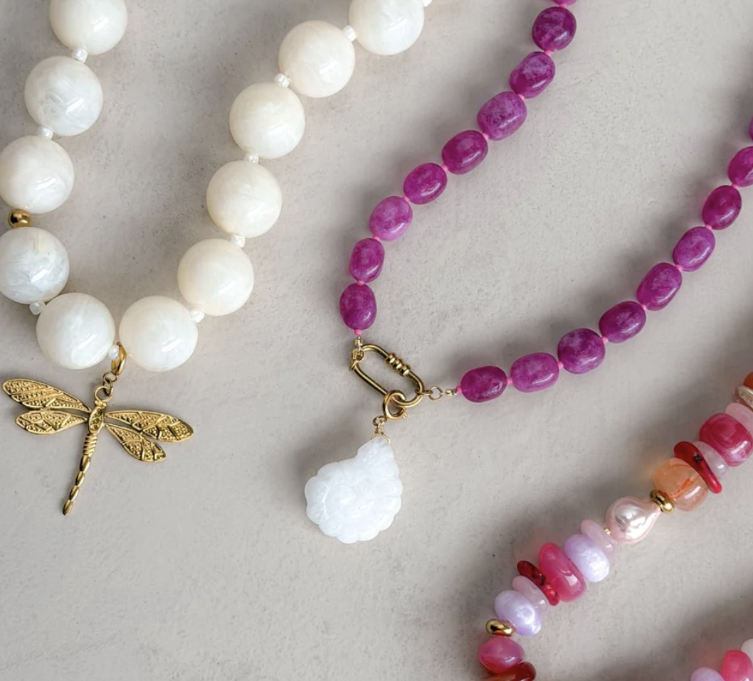 berry stone ketting - le veer