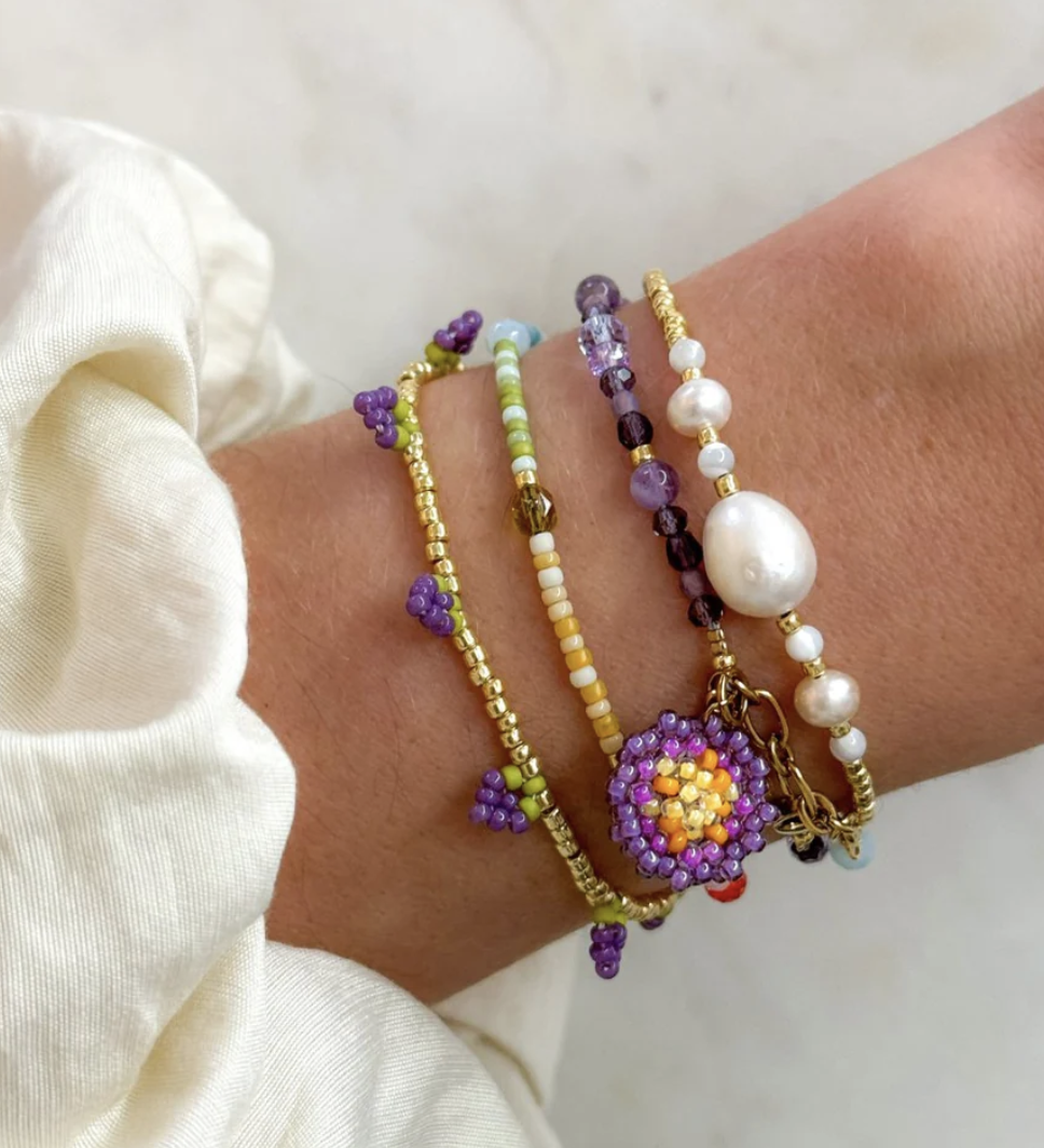 Purple passion armband - le veer