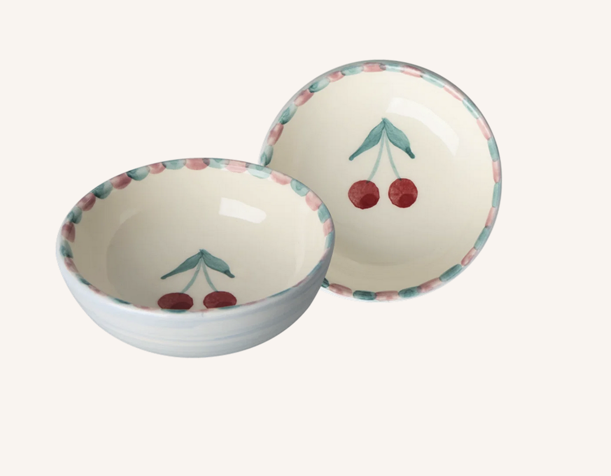 Klein dipping bowl cherries - rice CEDBW-HPCHE | jil conceptstore