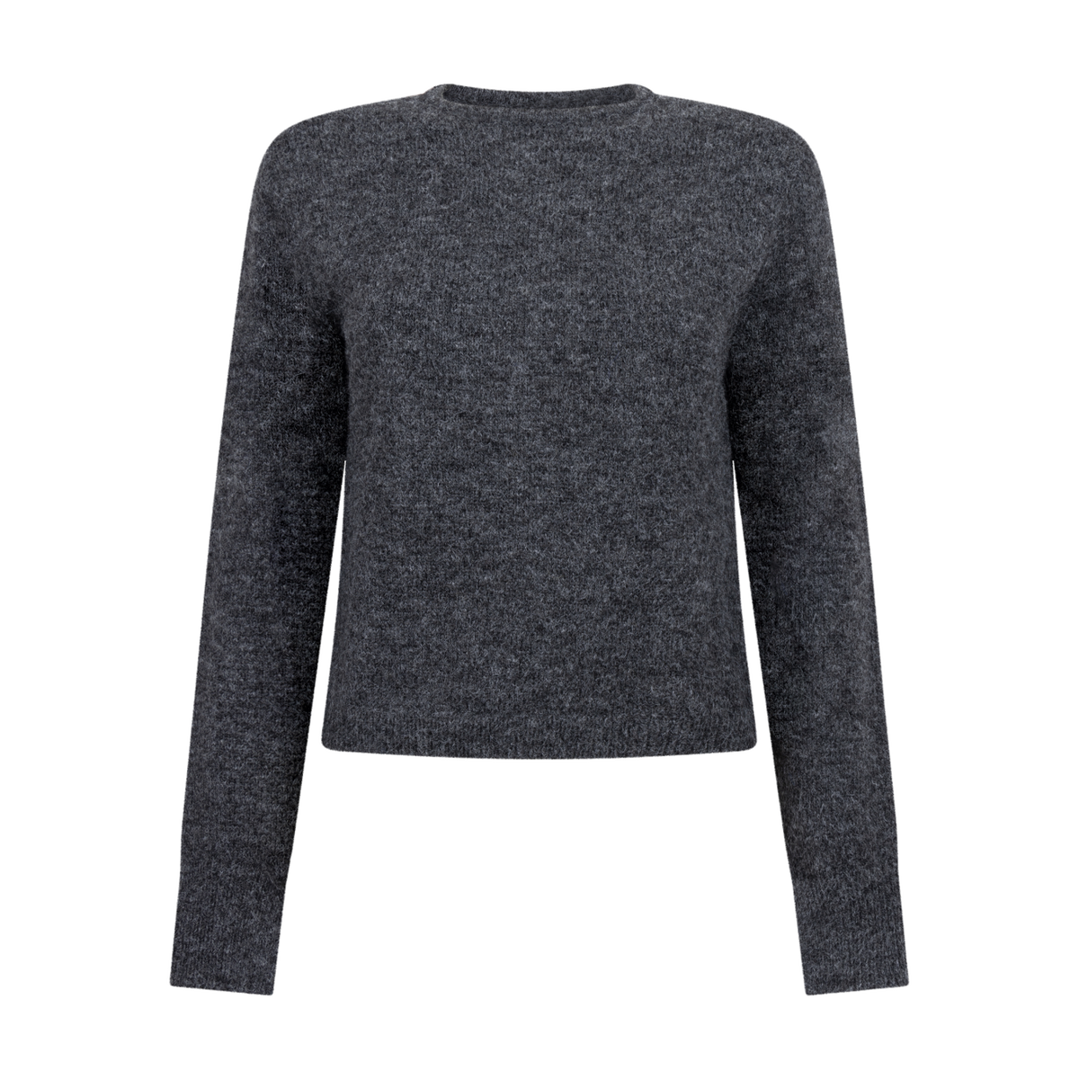 suzanne knitted pull dark grey melange - another label