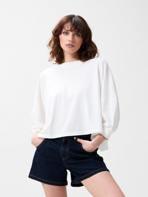 Oversized T-Shirt -  Off White  - Catwalk