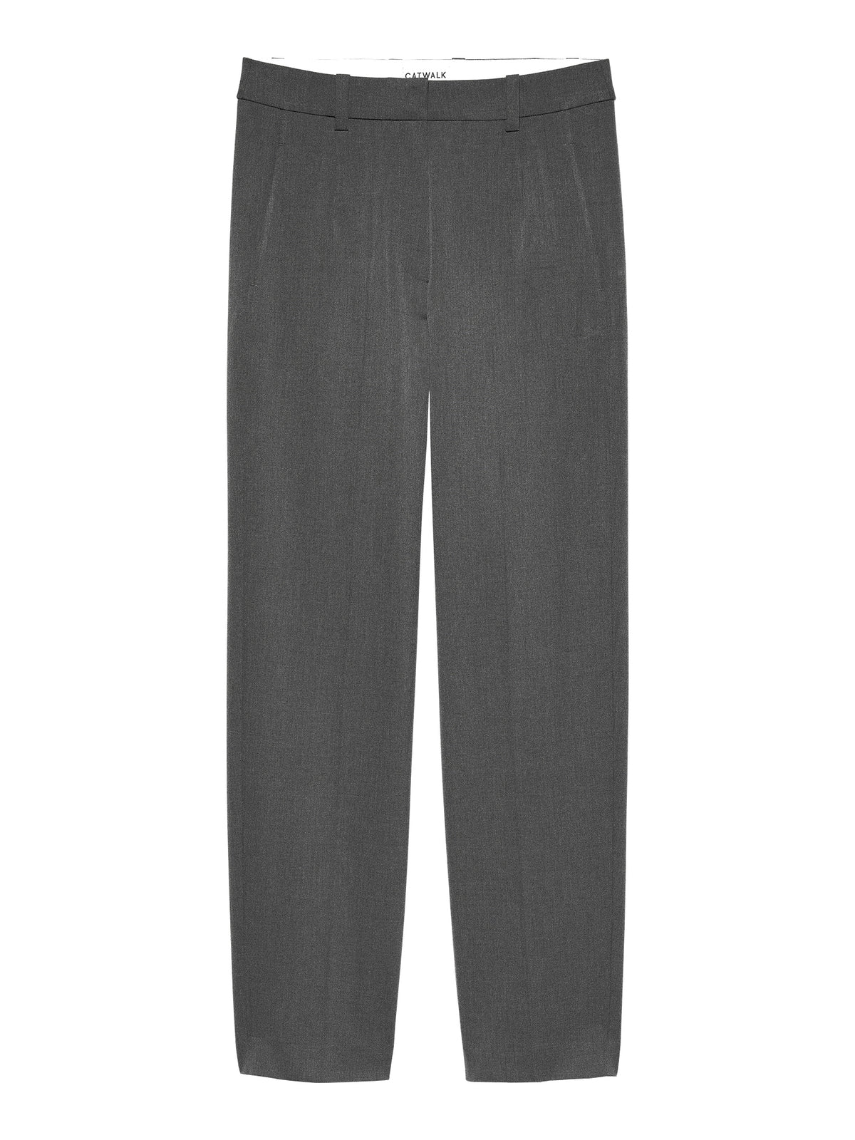 Tapered trousers - Dark Grey Melange  - Catwalk junkie